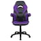 Flash Furniture X10 Gaming Chair, Ergonomic Office Chair, Height Adjustable Swivel Computer Chair with Flip-Up Arms, Purple/Black LeatherSoft CH-00095-PR-GG - alternate 10